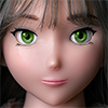 D50 Eye Color 106 Green - Emerald Green Eyes